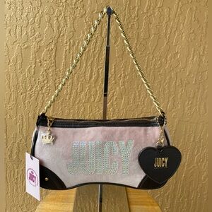 Juicy couture glitzed out shoulder bag
